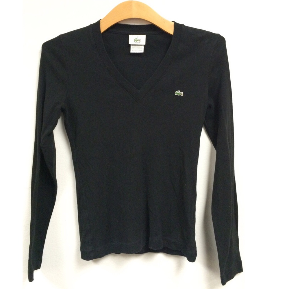 LACOSTE V-neck Long Sleeve 🐊